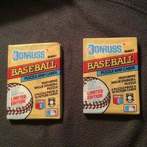 MLB 1991 DONRUSS baseball cards